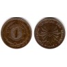 (11) Uruguay. 1869H. 1 Centesimo (MBC+)