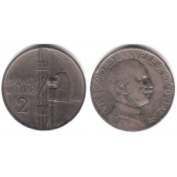 (63) Italia. 1924. 2 Lira (MBC)