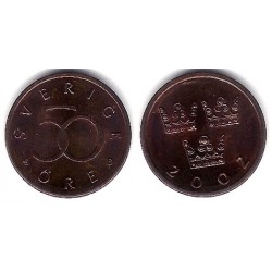 (878) Suecia. 2002. 50 Ore (MBC+)