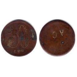 Ficha 10 Céntimos. A-C (BC)