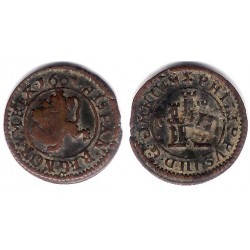 Felipe III. 1601. 2 Maravedi (BC/BC+) Ceca de Segovia