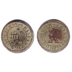Felipe III. 1601. 2 Maravedi (RC+) Ceca de Segovia