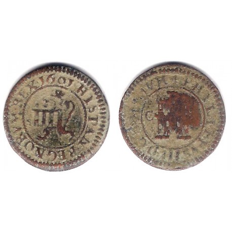 Felipe III. 1601. 2 Maravedi (RC+) Ceca de Segovia