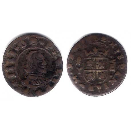 Felipe IV. 1662. 8 Maravedi (BC/BC+) Ceca de Madrid Y