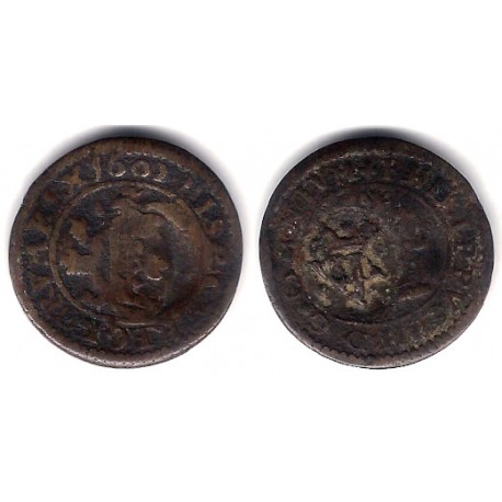 Felipe III. 1601. 2 Maravedi (BC) Ceca de Segovia