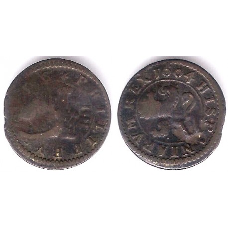 Felipe III. 1604. 4 Maravedi (BC) Ceca de Segovia