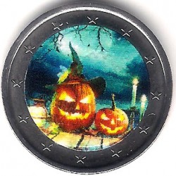 Europa. Sin Fecha. 2 Euro (SC) Halloween