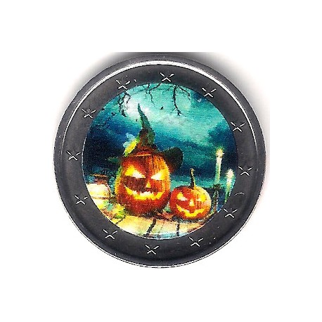 Europa. Sin Fecha. 2 Euro (SC) Halloween