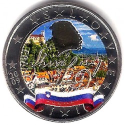 Eslovenia. 2009. 2 Euro (SC) Coloreada