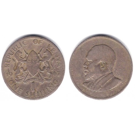 (5) Kenia. 1967. 1 Shilling (MBC-)