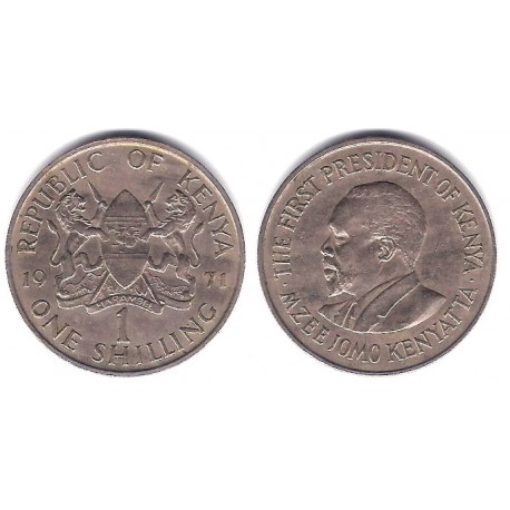 (14) Kenia. 1971. 1 Shilling (MBC)