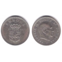 (851.1) Dinamarca. 1966. 1 Krone (MBC)