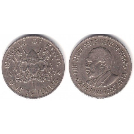 (14) Kenia. 1974. 1 Shilling (MBC)