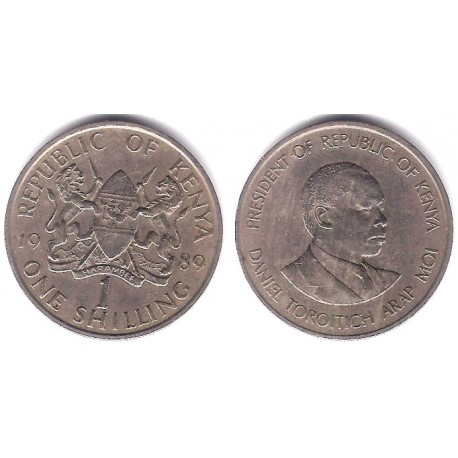 (20) Kenia. 1989. 1 Shilling (MBC)
