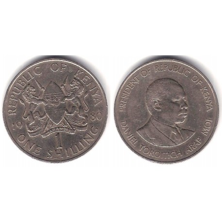 (20) Kenia. 1980. 1 Shilling (MBC)