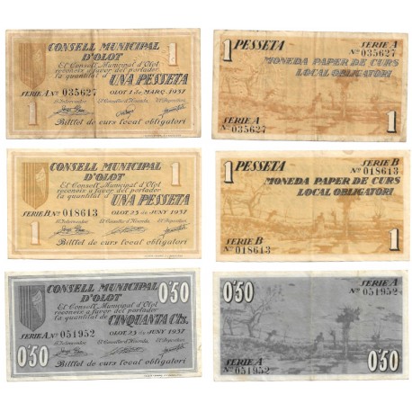 Olot. 1937. Serie Completa (MBC)