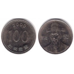 (35.2) Corea del Sur. 2000. 100 Won (MBC)