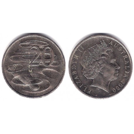 (403) Australia. 2000. 20 Cents (MBC+)