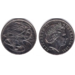 (403) Australia. 2001. 20 Cents (EBC)