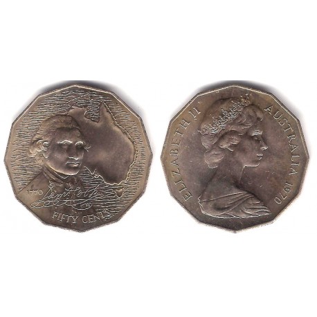 (69) Australia. 1970. 50 Cents (SC)