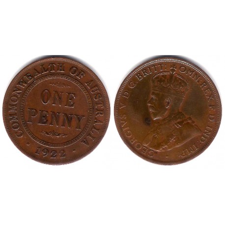 (23) Australia. 1922. 1 Penny (MBC)