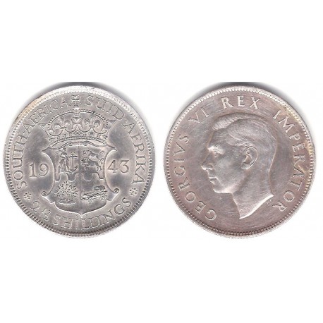 (29) Sudáfrica. 1943. 2½ Shillings (MBC+) (Plata)