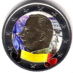 Bélgica. 2011. 2 Euro (SC) Coloreada