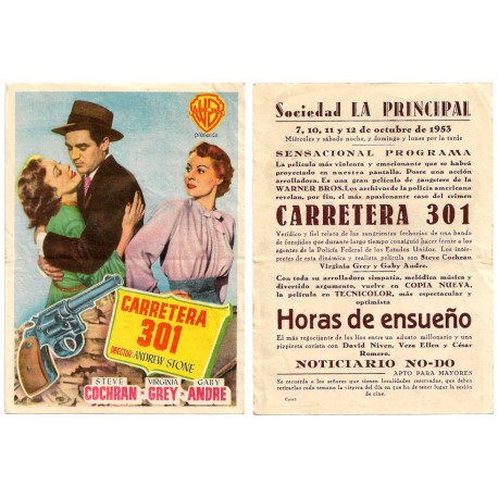 Carretera 301. 1953. Sociedad la Principal