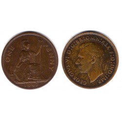 (845) Gran Bretaña. 1947. 1 Penny (MBC)