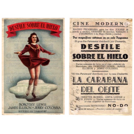 Desfile sobre el Hielo. Cine Moderno