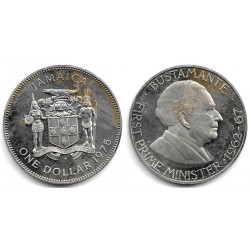 (57) Jamaica. 1975. 1 Dollar (EBC)