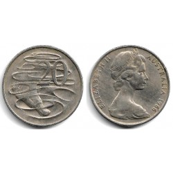 (66) Australia. 1966. 20 Cents (MBC)