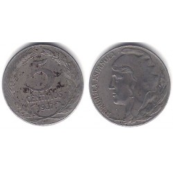 España (II República). 1937. 5 Céntimos (MBC)