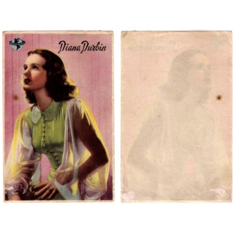 Diana Durbin. Publicitario