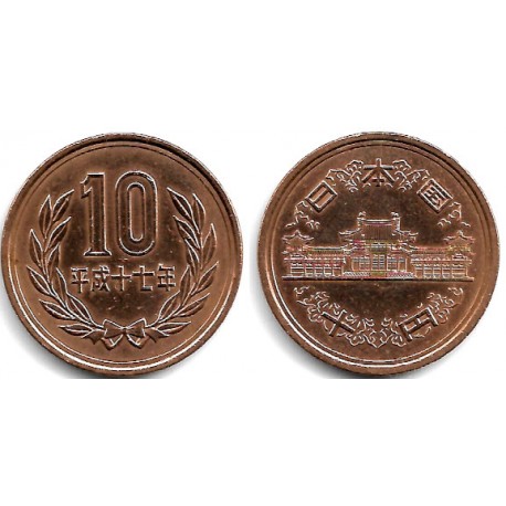 (Y97.2) Japón. 2005(17). 10 Yen (MBC)