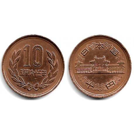 (Y73a) Japón. 1988(63). 10 Yen (MBC)