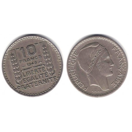 (909.1) Francia. 1948. 10 Francs (EBC)
