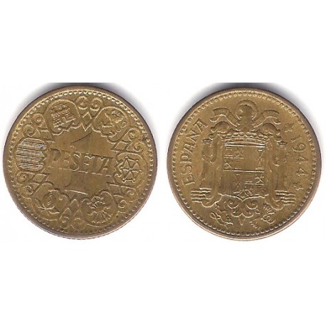 Estado Español. 1944. 1 Peseta (EBC)