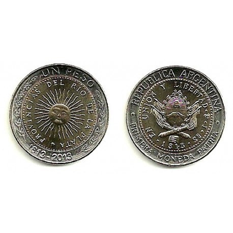 Argentina. 2013. 1 Peso (SC)