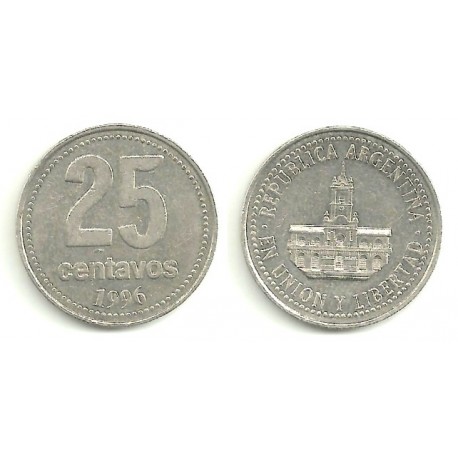 Argentina. 1996. 25 Centavos (MBC)
