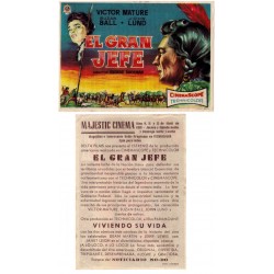 El Gran Jefe. 1959. Majestic Cinema
