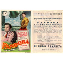 Pandora y el Holandés Errante. 1952. Teatro Principal Cinema