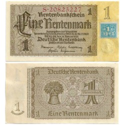 (1) Alemania Democrática. 1948. 1 Mark (SC)