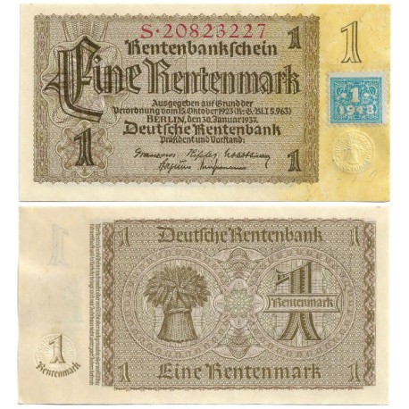 (1) Alemania Democrática. 1948. 1 Mark (SC)