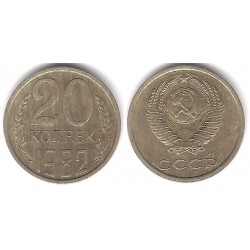 (Y132) Unión Soviética. 1982. 20 Kopeks (MBC)