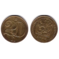 (74) Checoslovaquia. 1988. 20 Haleru (MBC)