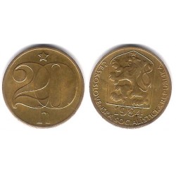 (74) Checoslovaquia. 1984. 20 Haleru (SC)