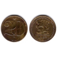 (74) Checoslovaquia. 1982. 20 Haleru (EBC)