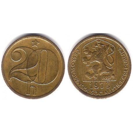 (74) Checoslovaquia. 1978. 20 Haleru (MBC)