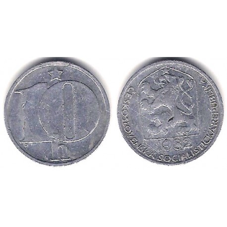 (80) Checoslovaquia. 1982. 10 Haleru (BC)